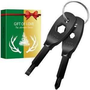 Gifts for men, Portable 4-in-1 Pocket Screwdriver Keychain Multitool, a Cool Gadget Perfect for Dads, Husbands and Boyfriends Gifts for men, Portable 4-in-1 Pocket Screwdriver Keychain Multitool, a Cool Gadget Perfect for Dads, Husbands and Boyfriends