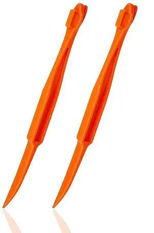 Orange Peeler Tools - Plastic Orange Peeler Citrus Remover Easy Open Lemon Citrus Peel Cutter Vegetable Slicer Fruit Tools Kitchen Gadgets (Orange 2 Pack) Orange Peeler Tools - Plastic Orange Peeler Citrus Remover Easy Open Lemon Citrus Peel Cutter Vegetable Slicer Fruit Tools Kitchen Gadgets (Orange 2 Pack)