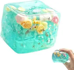 Soft Maltose Slow Rebound Stress Relief Cube, Seashell Shaped Squeeze Decompression Gadget, Portable Squishy Stress Balls for Adults, Ideal for Office, Home & Party Use Soft Maltose Slow Rebound Stress Relief Cube, Seashell Shaped Squeeze Decompression Gadget, Portable Squishy Stress Balls for Adults, Ideal for Office, Home & Party Use