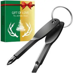 Gifts for men, Portable 4-in-1 Pocket Screwdriver Keychain Multitool, a Cool Gadget Perfect for Dads, Husbands and Boyfriends Gifts for men, Portable 4-in-1 Pocket Screwdriver Keychain Multitool, a Cool Gadget Perfect for Dads, Husbands and Boyfriends