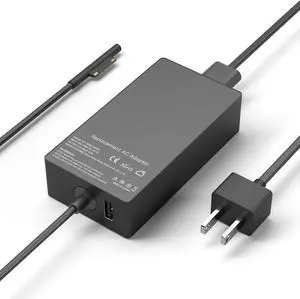 65W Surface Pro Charger Compatible with Microsoft Surface Laptop 2 3 Surface Pro X 9 8 7 6 5 4 3 Surface Go 2 Go 3 Surface Book 1 2 Microsoft Surface Charger Power Supply Adapter 65W Surface Pro Charger Compatible with Microsoft Surface Laptop 2 3 Surface Pro X 9 8 7 6 5 4 3 Surface Go 2 Go 3 Surface Book 1 2 Microsoft Surface Charger Power Supply Adapter