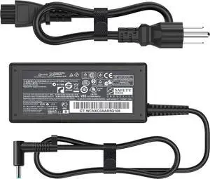 65W Laptop Charger Compatible with HP Pavilion x360 14 15 17 Envy 13 15 X360 Elitebook 840 G5 Zbook 14u G4 G5 15u 15 G3 ProBook Chromebook Spectre 19.5V 3.33A Adapter Power Cord Blue Tip 65W Laptop Charger Compatible with HP Pavilion x360 14 15 17 Envy 13 15 X360 Elitebook 840 G5 Zbook 14u G4 G5 15u 15 G3 ProBook Chromebook Spectre 19.5V 3.33A Adapter Power Cord Blue Tip