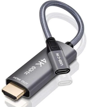 USB-C Female to HDMI Male Cable Adapter,USB Type C 3.1 Input to HDMI Ouput Converter,4K 60Hz USBC Thunderbolt 3 Adapter for New MacBook Pro,Mac Air,Chromebook Pixel and More USB-C Female to HDMI Male Cable Adapter,USB Type C 3.1 Input to HDMI Ouput Converter,4K 60Hz USBC Thunderbolt 3 Adapter for New MacBook Pro,Mac Air,Chromebook Pixel and More