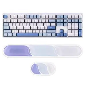 TH108 Full Size Mechanical Keyboard+CloudGel Wrist Rest for Keyboard and Mouse TH108 Full Size Mechanical Keyboard+CloudGel Wrist Rest for Keyboard and Mouse
