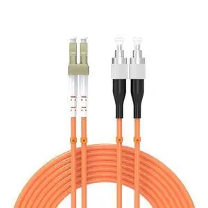 20Meters 65ft LC/UPC-FC/UPC Multi-Mode Fiber Optic Cable LC to FC OM1 Jumper Optical Patch Cord Duplex 62.5/125um Orange LC-FC 20Meters 65ft LC/UPC-FC/UPC Multi-Mode Fiber Optic Cable LC to FC OM1 Jumper Optical Patch Cord Duplex 62.5/125um Orange LC-FC