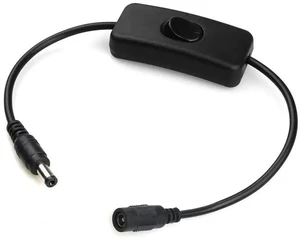 FOR 12V Power DC Male to Female Cable with On/Off Switch, 5.5mm x 2.1mm DC Cable Extension Inline Rocker Switch for Driving Recorder FOR 12V Power DC Male to Female Cable with On/Off Switch, 5.5mm x 2.1mm DC Cable Extension Inline Rocker Switch for Driving Recorder
