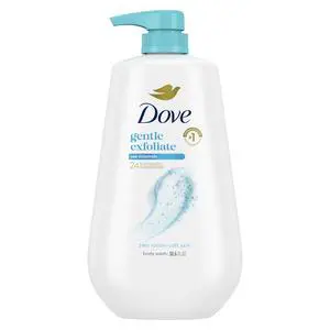 Dove 24hr Lotion Body Wash Gentle Exfoliate Sea Minerals, 30.6 oz | Exfoliating body wash with MicroMoisture for smooth, soft skin Dove 24hr Lotion Body Wash Gentle Exfoliate Sea Minerals, 30.6 oz | Exfoliating body wash with MicroMoisture for smooth, soft skin