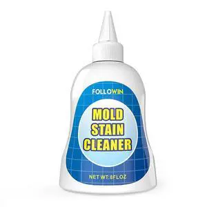 FOLLOWIN Concentrated Gel Cleaner, Stain Remover for Bathroom Grout, Silicone Caulk, Washing Machine Seal, Shower Tile, Kitchen Sink, Bathtub, Window Seals, Hard Surfaces,8 oz FOLLOWIN Concentrated Gel Cleaner, Stain Remover for Bathroom Grout, Silicone Caulk, Washing Machine Seal, Shower Tile, Kitchen Sink, Bathtub, Window Seals, Hard Surfaces,8 oz