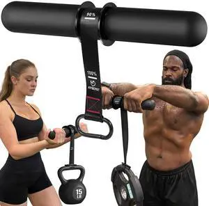 FitBeast Forearm Strengthener & Exerciser, Wrist Roller with Thicker Handle, Trainer with Adjustable Strap - Ideal for Grip Strength, Muscle Building, Rehabilitation (Black) FitBeast Forearm Strengthener & Exerciser, Wrist Roller with Thicker Handle, Trainer with Adjustable Strap - Ideal for Grip Strength, Muscle Building, Rehabilitation (Black)