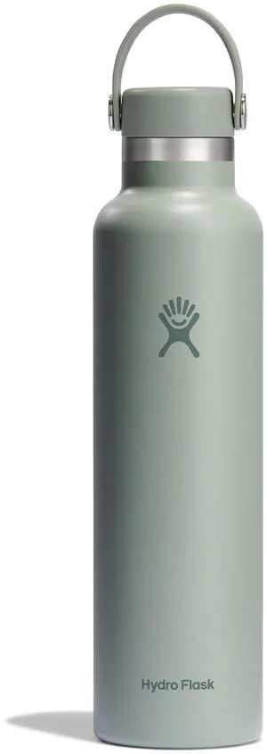 Hydro Flask Water Bottle - Insulated Stainless Steel - Non Spill, Leakproof in 24 Oz Agave Green Hydro Flask Water Bottle - Insulated Stainless Steel - Non Spill, Leakproof in 24 Oz Agave Green