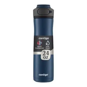 Contigo Cortland Chill 2.0 Blueberry Stainless Steel Water Bottle Vacuum-Insulated Spill-Proof Lid 24oz Ideal for Hot or Cold Drinks Interchangeable Lid Perfect for Kids & Adults Contigo Cortland Chill 2.0 Blueberry Stainless Steel Water Bottle Vacuum-Insulated Spill-Proof Lid 24oz Ideal for Hot or Cold Drinks Interchangeable Lid Perfect for Kids & Adults