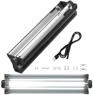 MouMouPurr T5 UVB Reptile Light Fixture Combo Kit - 12 Inch 8W Terrarium Hood 10.0 UVA UVB Bulb with High-Efficiency Reflector for Desert Reptiles & Amphibians (Bearded Dragons, Turtles, Tortoises) MouMouPurr T5 UVB Reptile Light Fixture Combo Kit - 12 Inch 8W Terrarium Hood 10.0 UVA UVB Bulb with High-Efficiency Reflector for Desert Reptiles & Amphibians (Bearded Dragons, Turtles, Tortoises)
