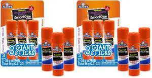 Elmer's Disappearing Purple School Glue Sticks, Washable, 22 Grams, 3 Count - Poster, Vision Board, Back to School Supplies, #1 Teacher Brand (Pack of 2) Elmer's Disappearing Purple School Glue Sticks, Washable, 22 Grams, 3 Count - Poster, Vision Board, Back to School Supplies, #1 Teacher Brand (Pack of 2)