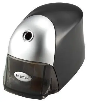 Bostitch Office QuietSharp Executive Heavy Duty Electric Pencil Sharpener for 65% Faster Sharpening and 6X Longer Cutter Life - Colored Pencil Compatible, Black Bostitch Office QuietSharp Executive Heavy Duty Electric Pencil Sharpener for 65% Faster Sharpening and 6X Longer Cutter Life - Colored Pencil Compatible, Black