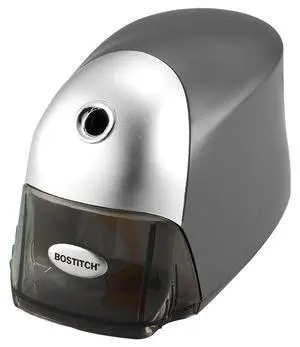 Bostitch Office QuietSharp Executive Heavy Duty Electric Pencil Sharpener for 65% Faster Sharpening and 6X Longer Cutter Life - Colored Pencil Compatible, Charcoal Bostitch Office QuietSharp Executive Heavy Duty Electric Pencil Sharpener for 65% Faster Sharpening and 6X Longer Cutter Life - Colored Pencil Compatible, Charcoal