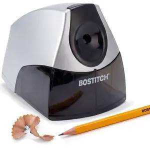 Bostitch Office Electric Pencil Sharpener for Classroom & Desk Use, Heavy-Duty Stall-Free Motor, High-Capacity Shavings Tray, Silver Bostitch Office Electric Pencil Sharpener for Classroom & Desk Use, Heavy-Duty Stall-Free Motor, High-Capacity Shavings Tray, Silver