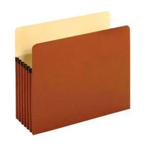 Pendaflex Expanding File Pockets, Letter Size, 5.25" Expansion, Reinforced with DuPont Tyvek® Material, Redrope, 10 per Box (1534G-OX) Pendaflex Expanding File Pockets, Letter Size, 5.25" Expansion, Reinforced with DuPont Tyvek® Material, Redrope, 10 per Box (1534G-OX)