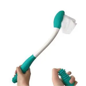 Long Handle Toilet Aid Extends Over 15 Inches | Bottom Wiper Tool for Independence & Hygiene Securely Grips Toilet Paper or Wipes, Ideal for Post-Surgery, Elderly, or Limited Mobility Care Long Handle Toilet Aid Extends Over 15 Inches | Bottom Wiper Tool for Independence & Hygiene Securely Grips Toilet Paper or Wipes, Ideal for Post-Surgery, Elderly, or Limited Mobility Care