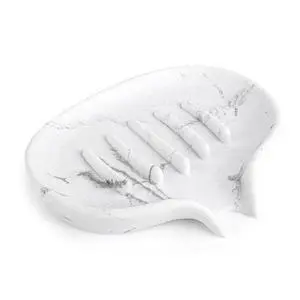 AUGFRYZIAN Self Draining Soap Dish for Shower and Bathroom Sink - Large Marble Resin Soap Holder with Drain, Non Slip Soap Tray for Bar Soap, Kitchen & Bathroom Counter AUGFRYZIAN Self Draining Soap Dish for Shower and Bathroom Sink - Large Marble Resin Soap Holder with Drain, Non Slip Soap Tray for Bar Soap, Kitchen & Bathroom Counter
