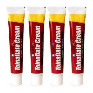 CareAll Tolnaftate Cream USP 1%, 1.0 oz. Tube (4 Pack), Effective Antifungal Treatment and Itch Relief for Athletes Foot, Jock Itch, Ringworm, Compare to Leading Brand CareAll Tolnaftate Cream USP 1%, 1.0 oz. Tube (4 Pack), Effective Antifungal Treatment and Itch Relief for Athletes Foot, Jock Itch, Ringworm, Compare to Leading Brand