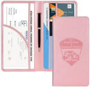 CoBak Car Registration and Insurance Holder - Vehicle Glove Box Car Organizer,Auto Truck Comparment Accessories Case with Magnetic Closure for Essential Document,Driver License,Cards CoBak Car Registration and Insurance Holder - Vehicle Glove Box Car Organizer,Auto Truck Comparment Accessories Case with Magnetic Closure for Essential Document,Driver License,Cards