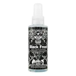 Chemical Guys AIR_224_04 Black Frost Air Freshener and Odor Eliminator, (Great for Cars, Trucks, SUVs, RVs, Home, Office, Dorm Room & More) 4 fl oz Chemical Guys AIR_224_04 Black Frost Air Freshener and Odor Eliminator, (Great for Cars, Trucks, SUVs, RVs, Home, Office, Dorm Room & More) 4 fl oz
