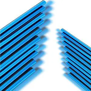 1 Pack 20 Pcs Car Air Conditioner Air Outlet Decorative Strips, Universal For Car Vent Accessories,Suitable For Most Cars, Trucks, Suvs (Blue) 1 Pack 20 Pcs Car Air Conditioner Air Outlet Decorative Strips, Universal For Car Vent Accessories,Suitable For Most Cars, Trucks, Suvs (Blue)