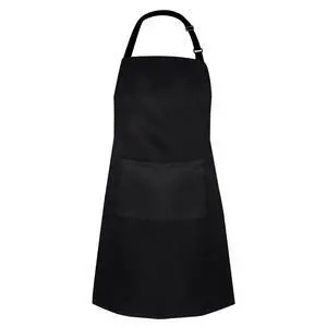 YOLCAR Black Bib Apron, Adjustable Apron with 2 Pockets, Unisex Aprons for Chefs and Home Kitchen YOLCAR Black Bib Apron, Adjustable Apron with 2 Pockets, Unisex Aprons for Chefs and Home Kitchen