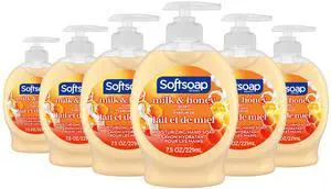 Softsoap Moisturizing Liquid Hand Soap, Milk and Honey, 7.5 Fluid Ounce, Pack of 6 (Package may vary) Softsoap Moisturizing Liquid Hand Soap, Milk and Honey, 7.5 Fluid Ounce, Pack of 6 (Package may vary)
