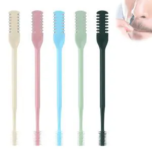 5PCS 2-in-1 Nasal Hair Cutter,Double Sided Nose Hair Trimmer for Men&Women,360° Rotating Manual NoseHair Cutter,Nose Hair Knife,Portable Nostril Hairs Remover Tool for Home Travel Essentials,Colorful 5PCS 2-in-1 Nasal Hair Cutter,Double Sided Nose Hair Trimmer for Men&Women,360° Rotating Manual NoseHair Cutter,Nose Hair Knife,Portable Nostril Hairs Remover Tool for Home Travel Essentials,Colorful
