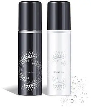 LingHaoLH 2PCS Makeup Setting Spray Set, Face, Weightless, Long Lasting, Waterproof, Fixing, Smudge-proof, Hydrating & Refreshing, All Skin Types LingHaoLH 2PCS Makeup Setting Spray Set, Face, Weightless, Long Lasting, Waterproof, Fixing, Smudge-proof, Hydrating & Refreshing, All Skin Types