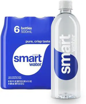 Vapor Distilled Water Bottles, 16.9 fl oz, 6 Pack Vapor Distilled Water Bottles, 16.9 fl oz, 6 Pack