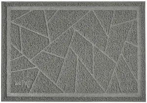 WePet Cat Litter Box Mat, Kitty Premium PVC Pad, Durable Trapping Rug, Phthalate Free, Urine-Resistant, Scatter Control, Mosaic, M 23 x 16 Inch, Cadet Grey WePet Cat Litter Box Mat, Kitty Premium PVC Pad, Durable Trapping Rug, Phthalate Free, Urine-Resistant, Scatter Control, Mosaic, M 23 x 16 Inch, Cadet Grey