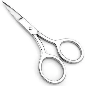 Utopia Care Eyebrow Scissors, Professional Stainless Steel Small Shears for Men and Women Cuticle Nail Scissors, Nose Hair Scissors for Grooming Mustache, Beard, Eyelashes, Ear Hair Trimming, Silver Utopia Care Eyebrow Scissors, Professional Stainless Steel Small Shears for Men and Women Cuticle Nail Scissors, Nose Hair Scissors for Grooming Mustache, Beard, Eyelashes, Ear Hair Trimming, Silver
