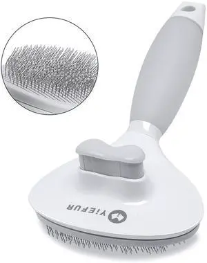 Cat Hair Brush,Cat Brush for Shedding,Soft Silicone Self Cleaning Brushes for Short and Long Haired Cats for Grooming and Shedding Cat Hair Brush,Cat Brush for Shedding,Soft Silicone Self Cleaning Brushes for Short and Long Haired Cats for Grooming and Shedding