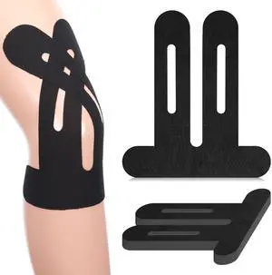 10 Pcs Precut Kinesiology Tape for Knees Knee Tape for Pain Relief Support Elastic Waterproof Sports Tapes Breathable Pre Cut Athletic Tapes for Workout Recovery Sports 10 Pcs Precut Kinesiology Tape for Knees Knee Tape for Pain Relief Support Elastic Waterproof Sports Tapes Breathable Pre Cut Athletic Tapes for Workout Recovery Sports