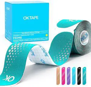 Synthetic Precut Kinesiology Tape for Protection, 2inx6.4ft 20PCS Synthetic Precut Kinesiology Tape for Protection, 2inx6.4ft 20PCS