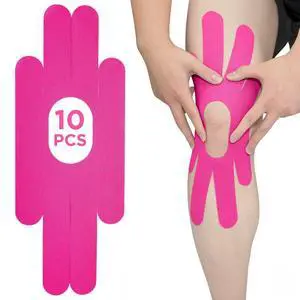 One-Structure Knee Patches Precut for Knee Kinesiology Tape 10 Pcs One-Structure Knee Patches Precut for Knee Kinesiology Tape 10 Pcs