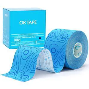 PRO Kinesiology Tape Uncut Latex Free Tape 2inx16ft 1Rolls PRO Kinesiology Tape Uncut Latex Free Tape 2inx16ft 1Rolls