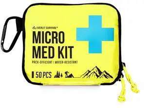 Ultralight Mini First Aid Kit, EDC Medical Kit, Water-Resistant EDC Mini Kit for Hiking, Backpacking, Camping, Cycling (Yellow) Ultralight Mini First Aid Kit, EDC Medical Kit, Water-Resistant EDC Mini Kit for Hiking, Backpacking, Camping, Cycling (Yellow)