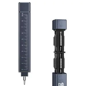 20 in 1 Metal Precision Screwdriver Set, 10 Pcs Reinforced S2 Steel Precision Double-head Bits, Manual Pen Shaped Screwdriver Kit, Portable Screwdriver Repair Tool Kit 20 in 1 Metal Precision Screwdriver Set, 10 Pcs Reinforced S2 Steel Precision Double-head Bits, Manual Pen Shaped Screwdriver Kit, Portable Screwdriver Repair Tool Kit