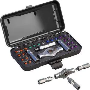 24 in 1 Magnetic Screwdriver Set, Precision Mini Screwdriver Set with S2 Steel Bits & Aluminum Handle, Compact Repair Tool Kit for PC, Laptop, Electronics, Bicycle, Furniture & DIY 24 in 1 Magnetic Screwdriver Set, Precision Mini Screwdriver Set with S2 Steel Bits & Aluminum Handle, Compact Repair Tool Kit for PC, Laptop, Electronics, Bicycle, Furniture & DIY