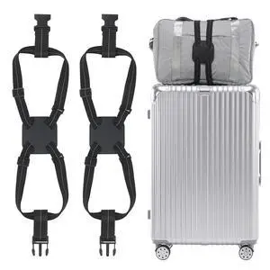 Luggage Straps Bag Bungee for Suitcase Add a Bag TSA Approved Luggage Straps Bag Bungee for Suitcase Add a Bag TSA Approved