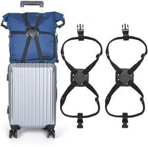 2 Pack Luggage Straps Bungees,Adjustable Suitcase Carry on Bag Handle Portable Tourister Travel Straps Belt Elastic Airport Travel Accessories with Buckles for Baggage Handbag 2 Pack Luggage Straps Bungees,Adjustable Suitcase Carry on Bag Handle Portable Tourister Travel Straps Belt Elastic Airport Travel Accessories with Buckles for Baggage Handbag