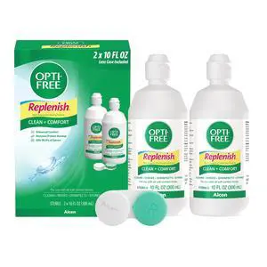 Replenish Multi-Purpose Contact Lens Solution, 10 Fl Oz, 2 Pack Replenish Multi-Purpose Contact Lens Solution, 10 Fl Oz, 2 Pack