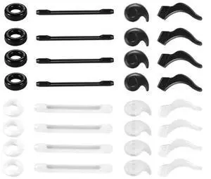16 Pairs Eyeglasses Retainers, Premium Silicone Anti-Slip Eyeglass Holder, Comfort Ear Grip Hooks Protectors for Spectacle Sunglasses Reading Glasses Eyewears 16 Pairs Eyeglasses Retainers, Premium Silicone Anti-Slip Eyeglass Holder, Comfort Ear Grip Hooks Protectors for Spectacle Sunglasses Reading Glasses Eyewears