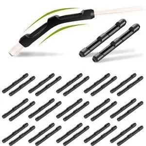 Eyeglasses Temple Tips, 16 Pairs Silicone Eyeglasses Retainers Sleeve Retainer Anti-Slip Safety Eyewear Retainers Spectacle Stay For Eyeglasses, Sunglasses, Reading Glasses (Black Temple Tip) Eyeglasses Temple Tips, 16 Pairs Silicone Eyeglasses Retainers Sleeve Retainer Anti-Slip Safety Eyewear Retainers Spectacle Stay For Eyeglasses, Sunglasses, Reading Glasses (Black Temple Tip)