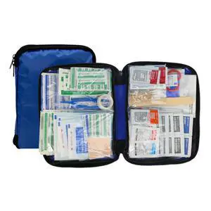 298 Piece All-Purpose Emergency First Aid Kit for Home, Office, Car, Apartment, Dorm, and Camping, Travel-Friendly Compact Pouch Fits in Backpacks, Suitcases, Cabinets, and Drawers 298 Piece All-Purpose Emergency First Aid Kit for Home, Office, Car, Apartment, Dorm, and Camping, Travel-Friendly Compact Pouch Fits in Backpacks, Suitcases, Cabinets, and Drawers
