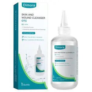 Wound Cleanser Skin Rinsing Wash First Aid Solution 8 oz Wound Cleanser Skin Rinsing Wash First Aid Solution 8 oz