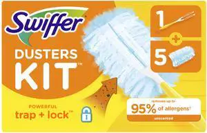 Dusters Starter Kit, Kit Includes 1 Handle and 5 Dusters Dusters Starter Kit, Kit Includes 1 Handle and 5 Dusters